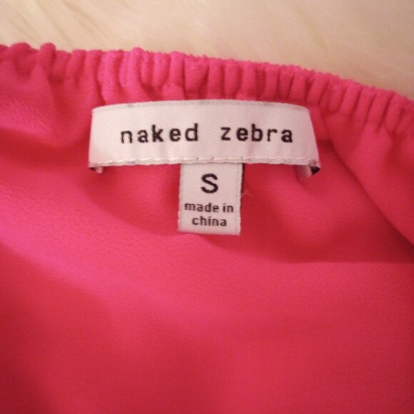 Naked Zebra Tank Top Size S - Picture 5 of 5